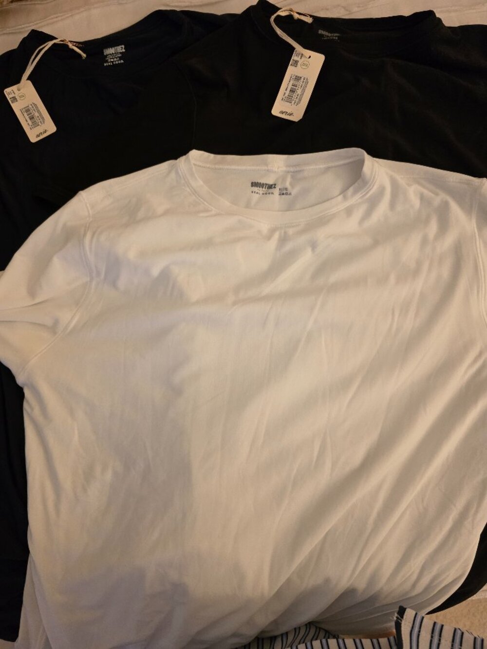 3 Smoothez by Aerie short sleeve body suits